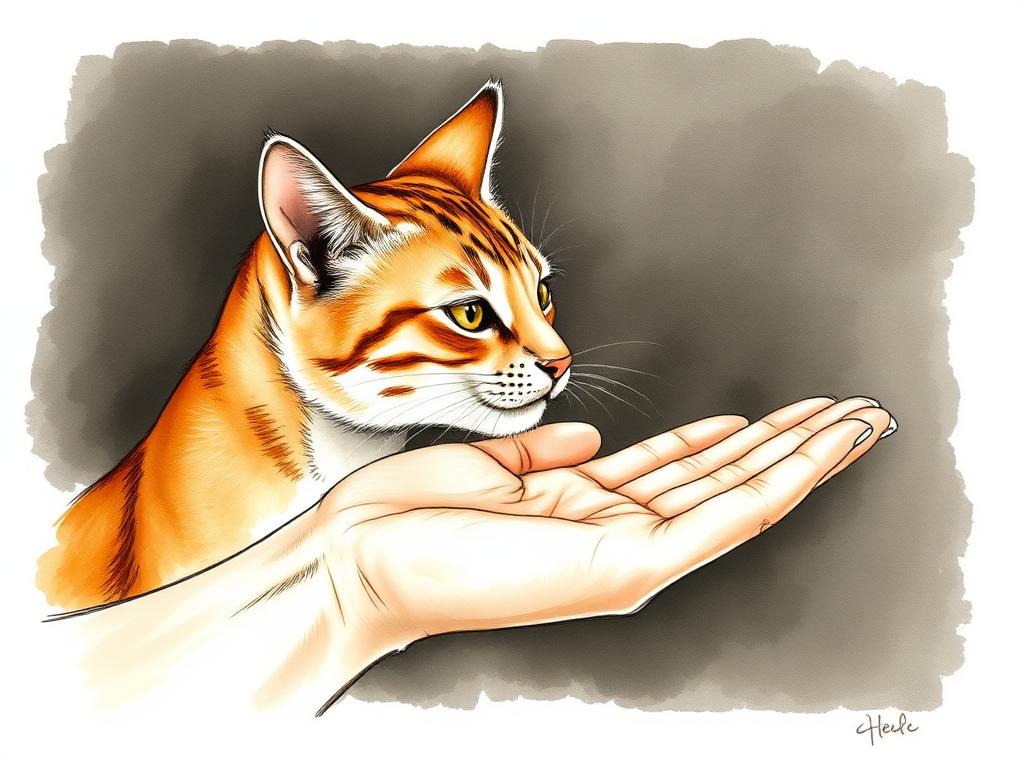 Target Touch — Cat training exercise from The Obedient Buddy